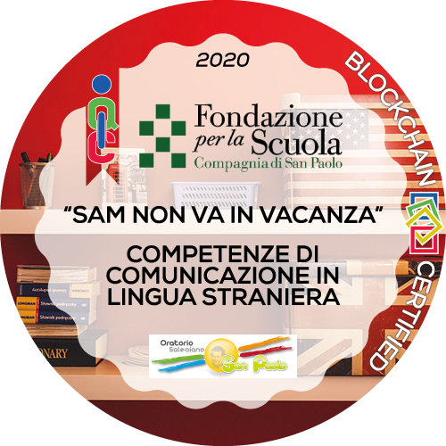Comunicazione in lingua straniera - Oratorio Salesiano San Paolo - secondaria di I grado